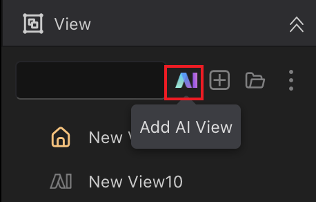 AI View Entry
