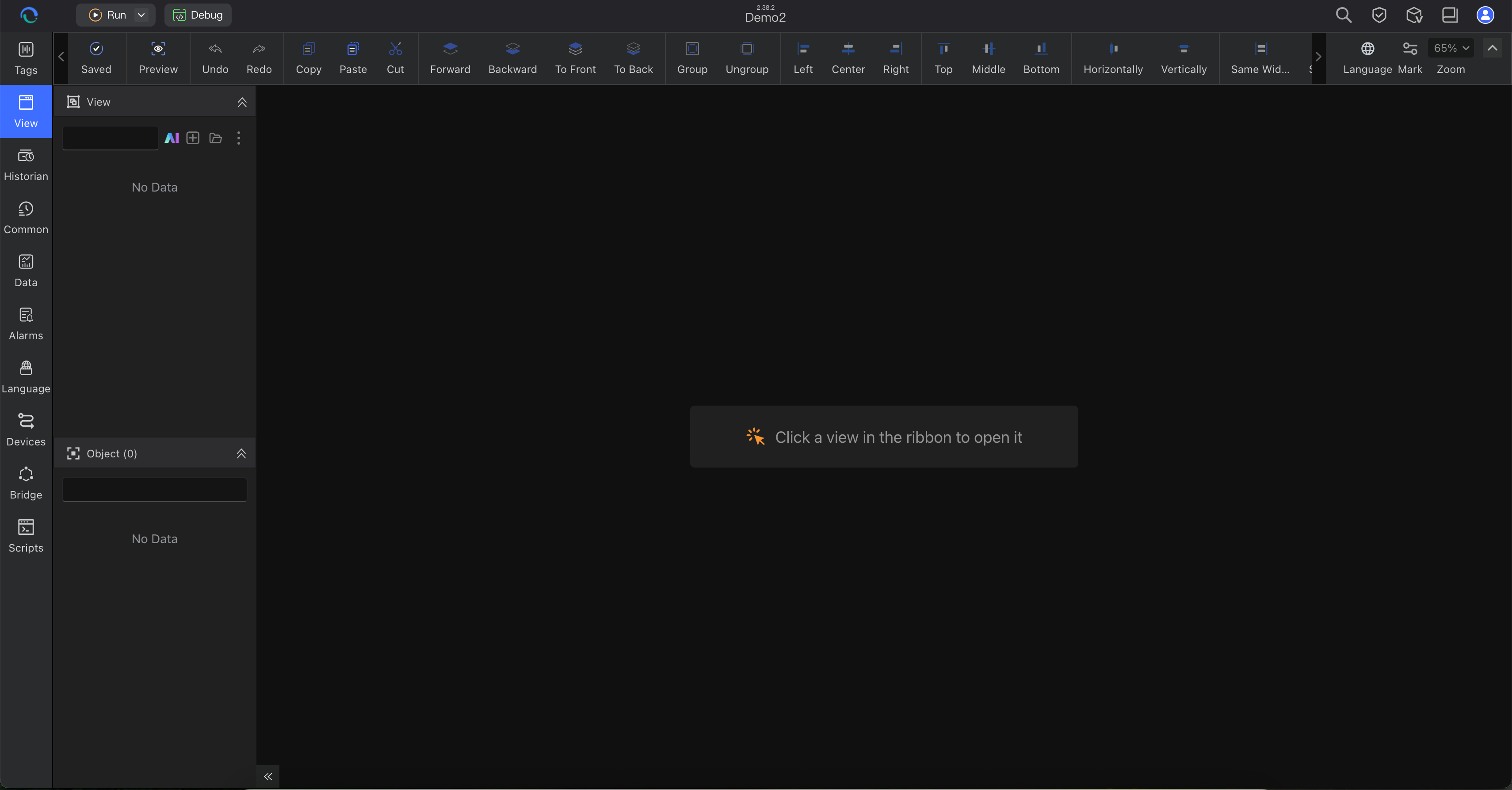 Open Project in Editor