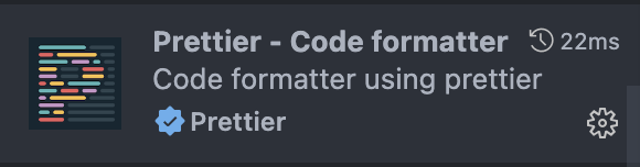 Prettier Plugin Screenshot